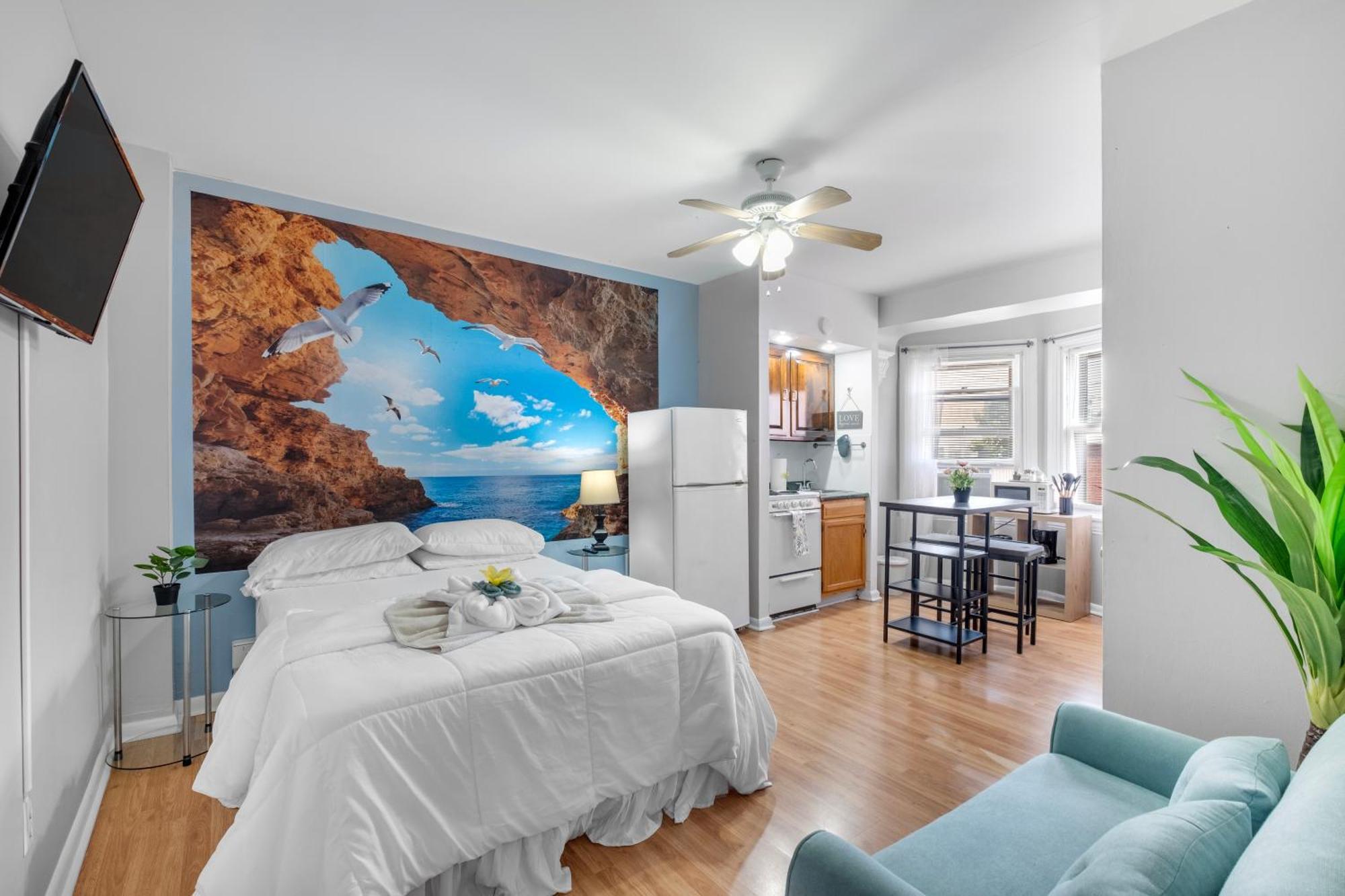 Stylish Studio In City Center فيلادلفيا المظهر الخارجي الصورة
